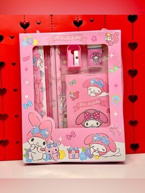 My Melody Pink Stationery Gift Set